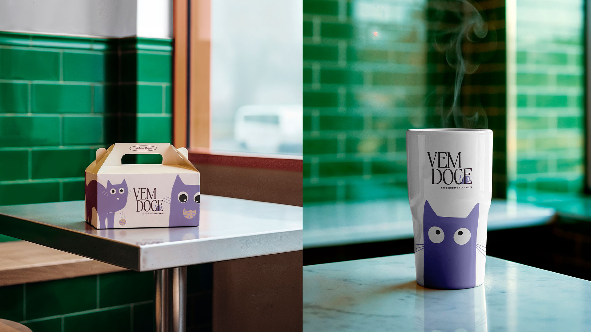 Projeto BOX90 para Vem Doce — Marca, naming e identidade visual